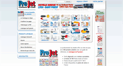 Desktop Screenshot of pro-jet.fr